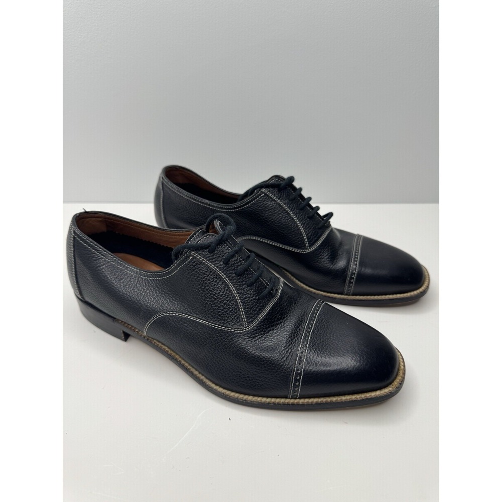 Fratelli Rossetti Womens black‎ leather Derby shoes 36.5